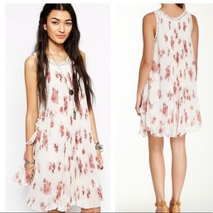 Free People Pleated Tent Dress